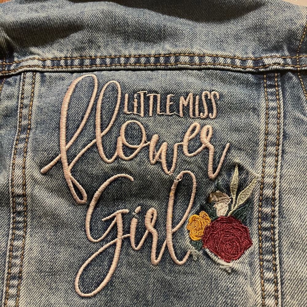 2t flower girl jacket